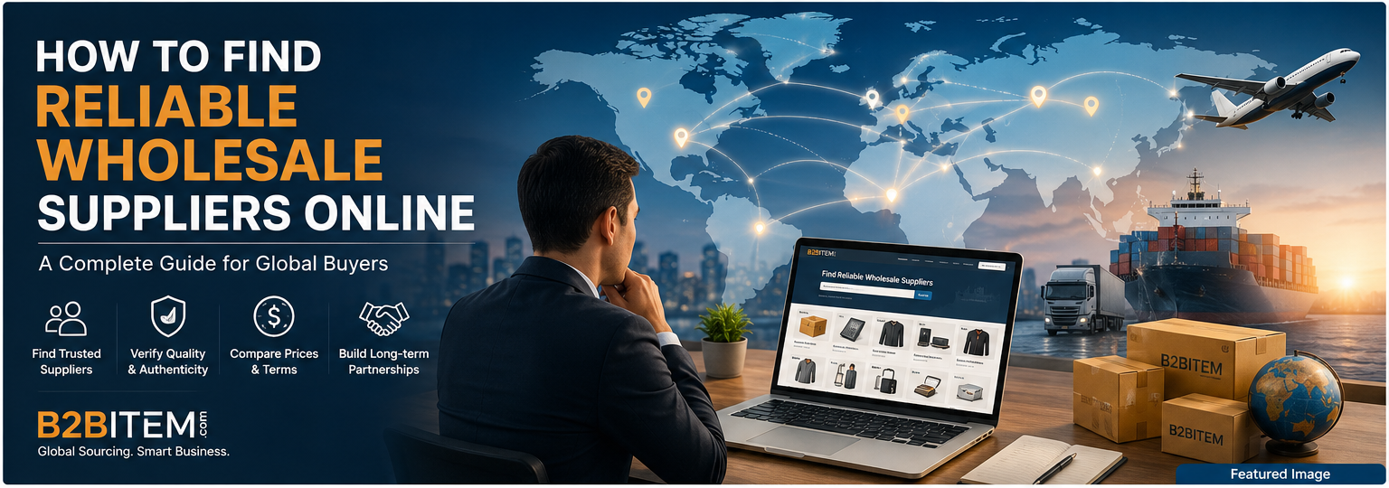 How to Find Reliable Wholesale Suppliers Online: A Complete Guide for Global Buyers