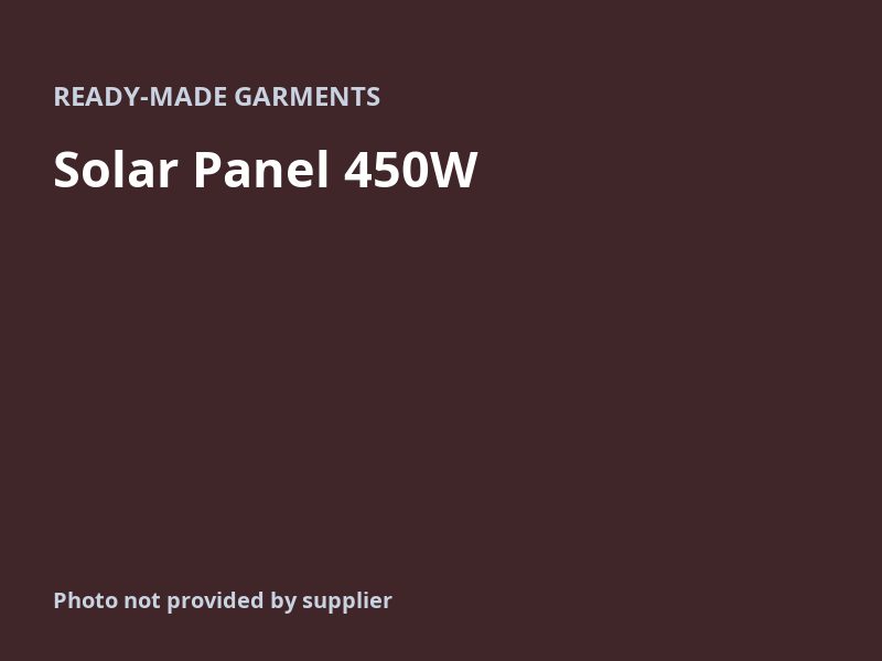 Solar Panel 450W