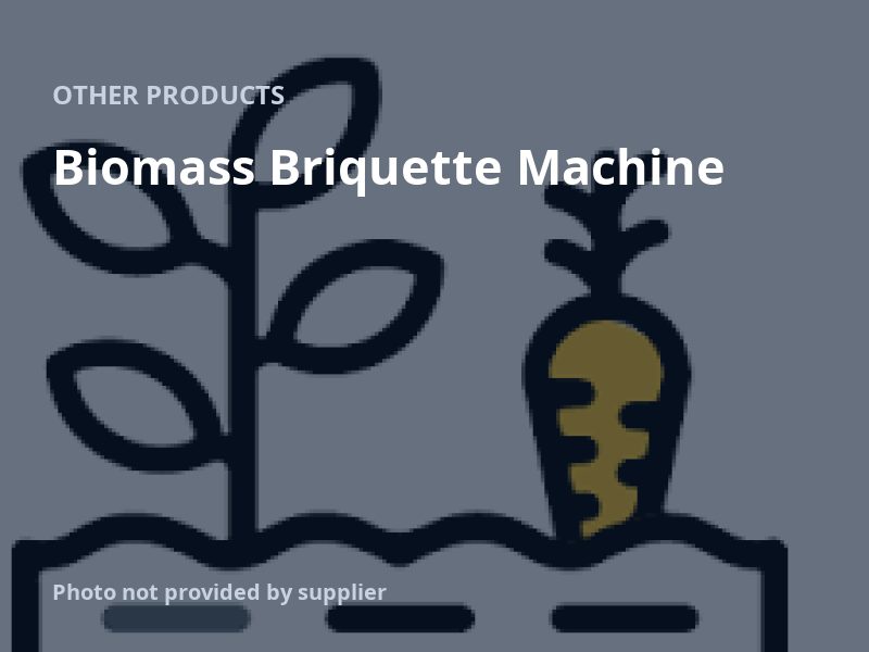 Biomass Briquette Machine
