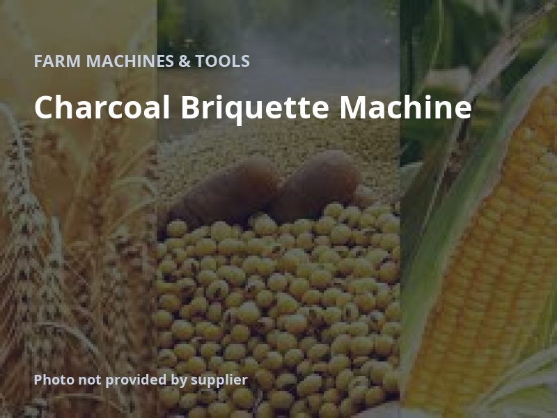 Charcoal Briquette Machine