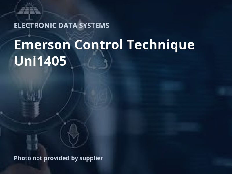 Emerson Control Technique Uni1405
