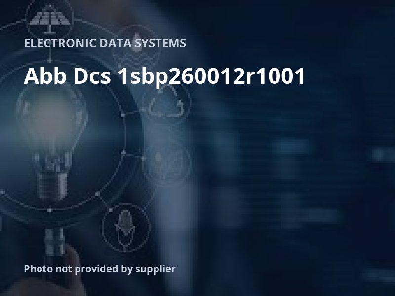 Abb Dcs 1sbp260012r1001