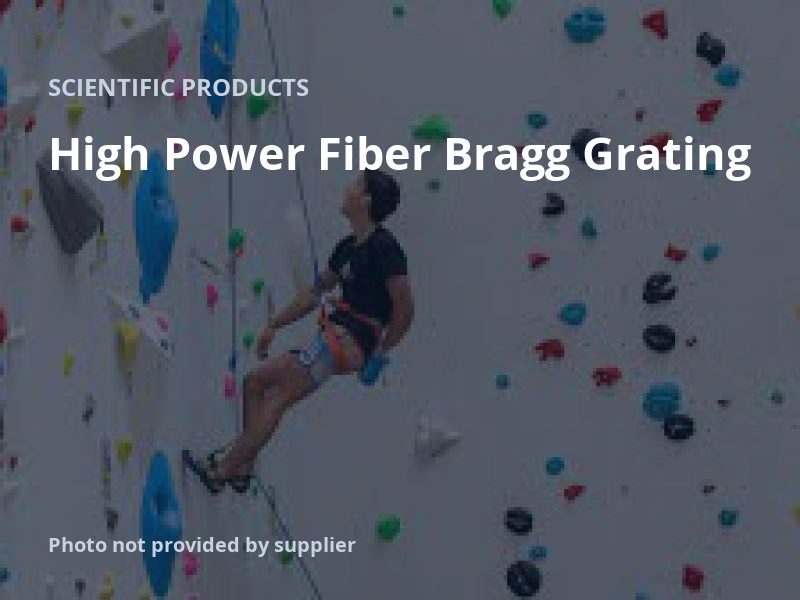 High Power Fiber Bragg Grating