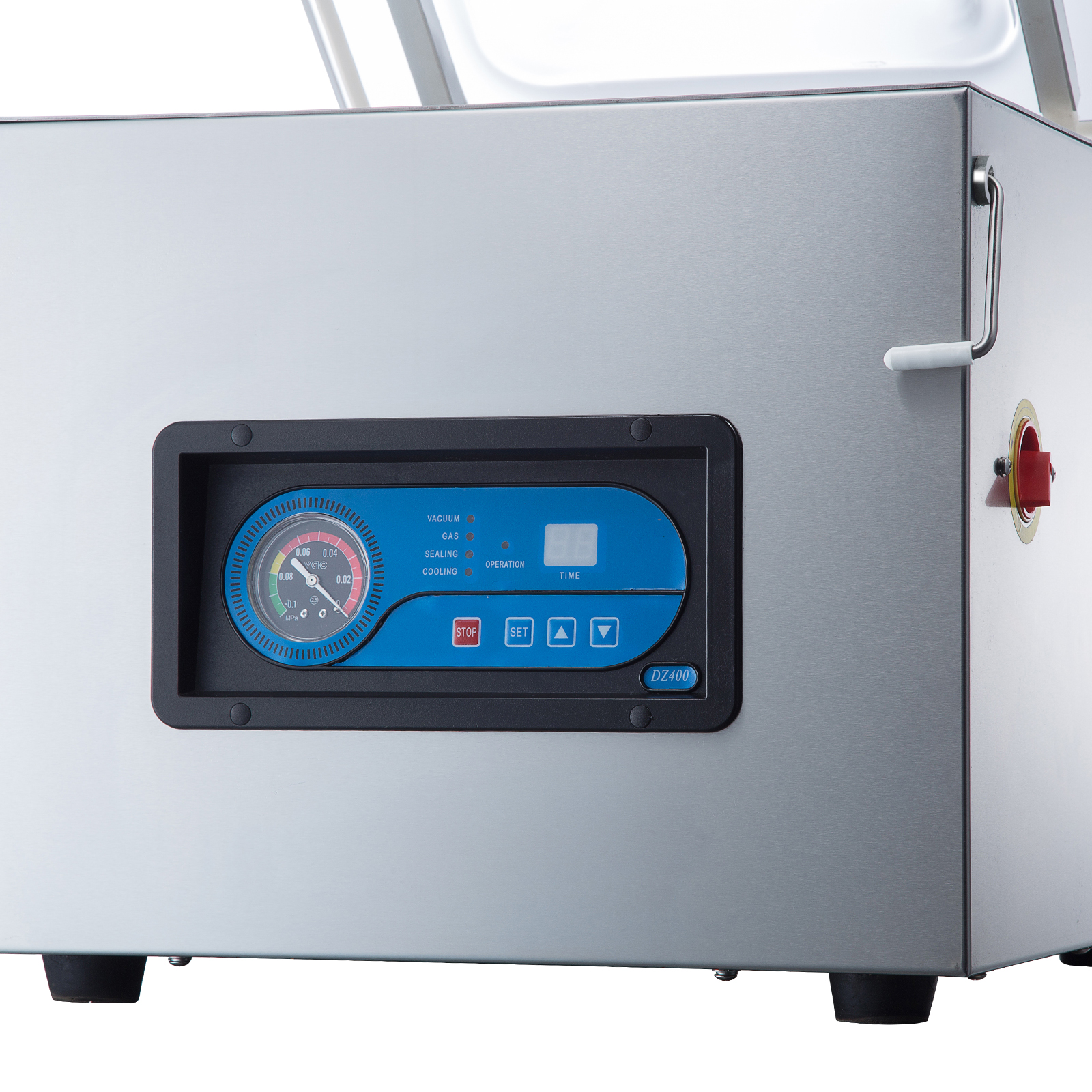 DZQ-400E Automatic Vacuum Packing Machines Single Chamber Food Vacuum Sealer Machine Cheese Packaging Vacuum Forming Machine