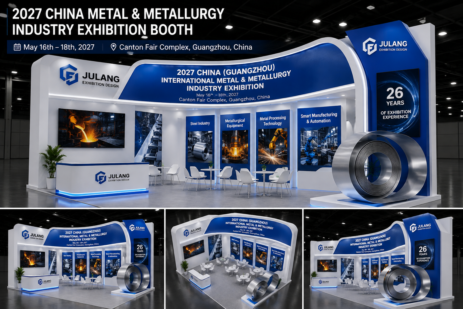 2027 China Metal & Metallurgy Industry Exhibition Booth