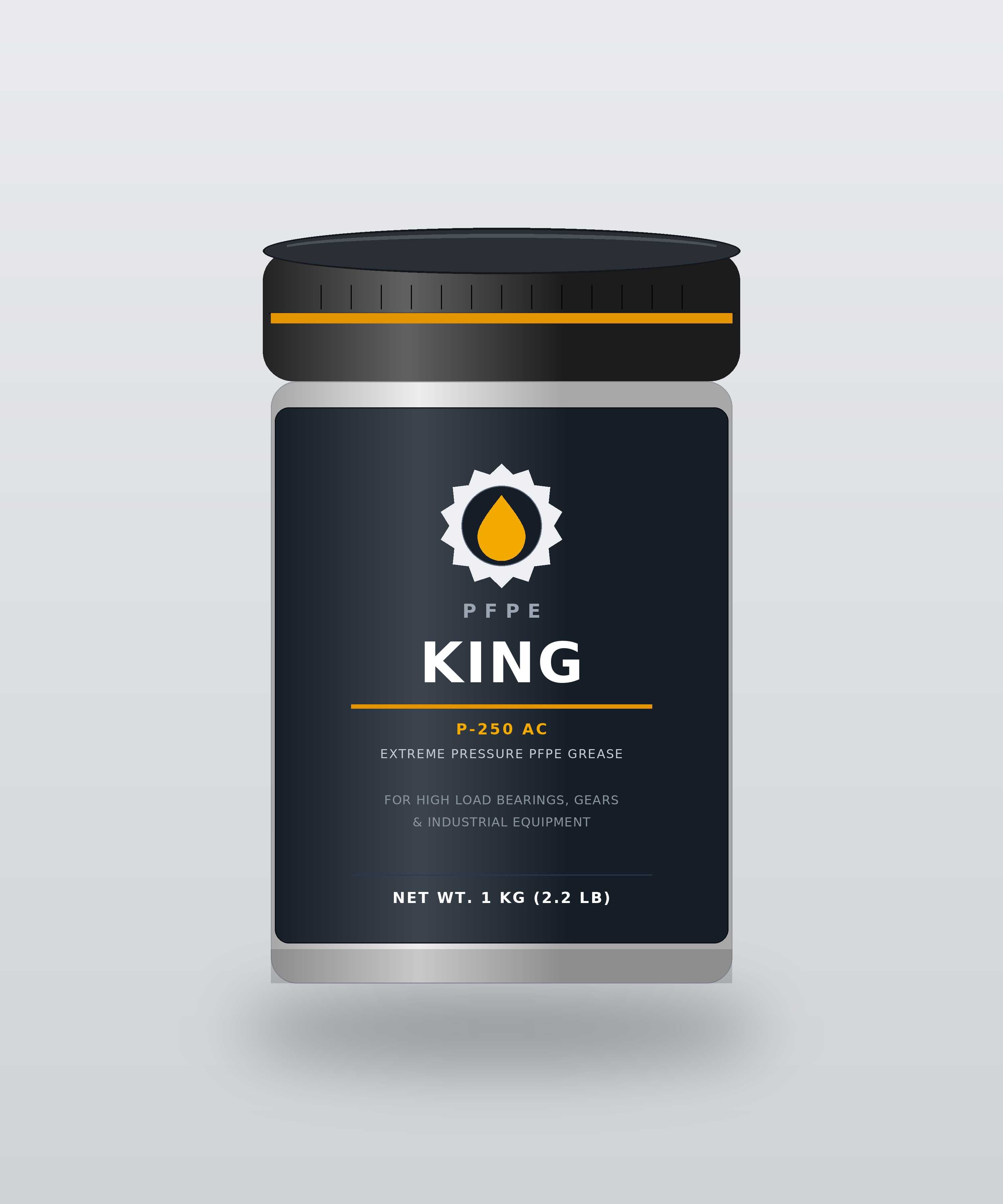 PFPE KING P-250 AC 1KG Extreme Pressure PFPE Grease for High Load Bearings Gears and Industrial Equipment