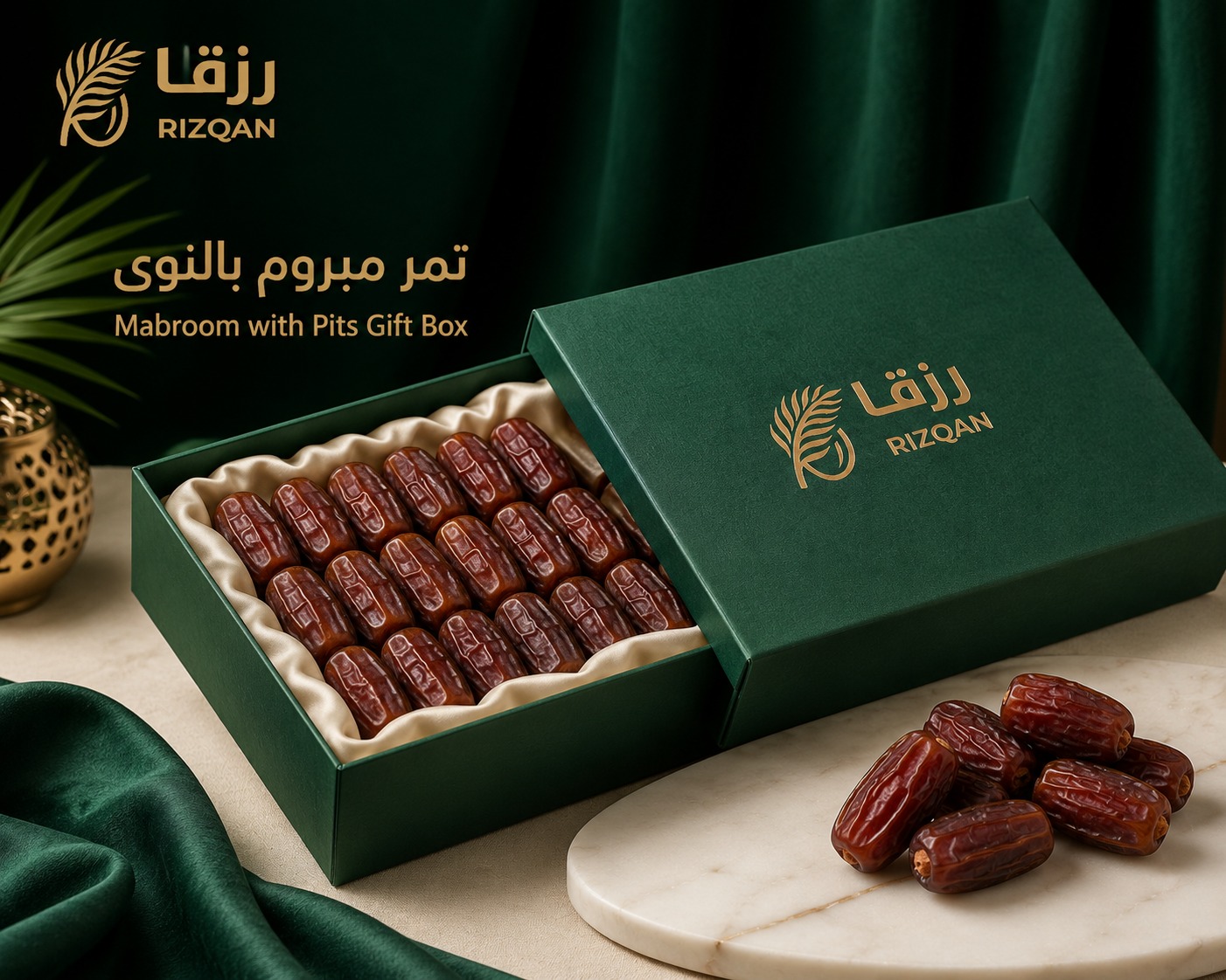Mabroom Al Madinah Dates with Pits Gift Box