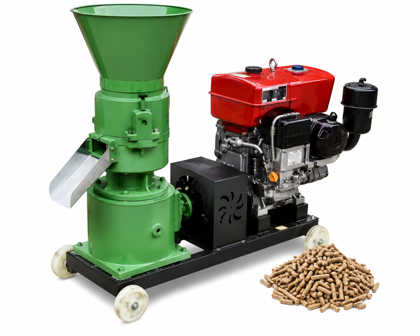 Diesel Wood Pellet Mill