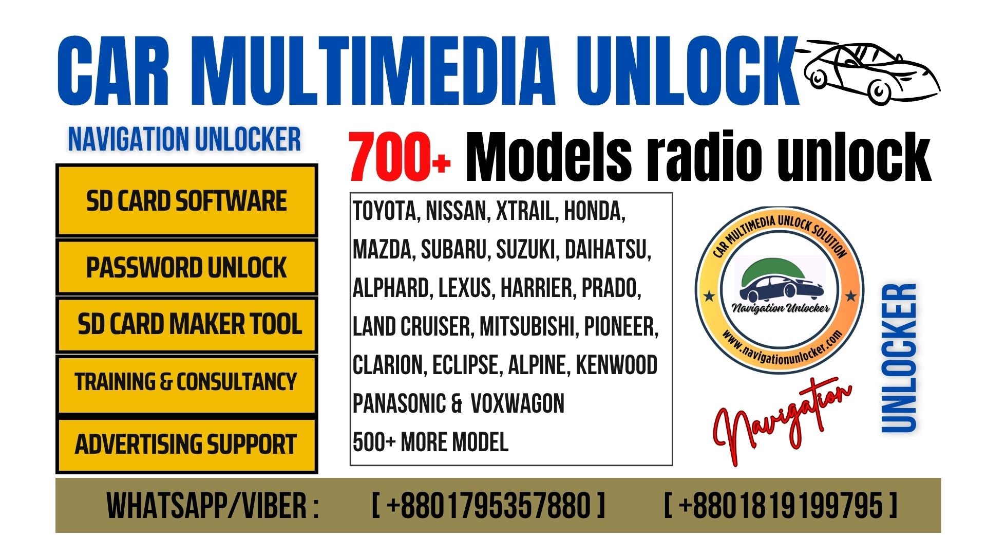 Toyota radio password