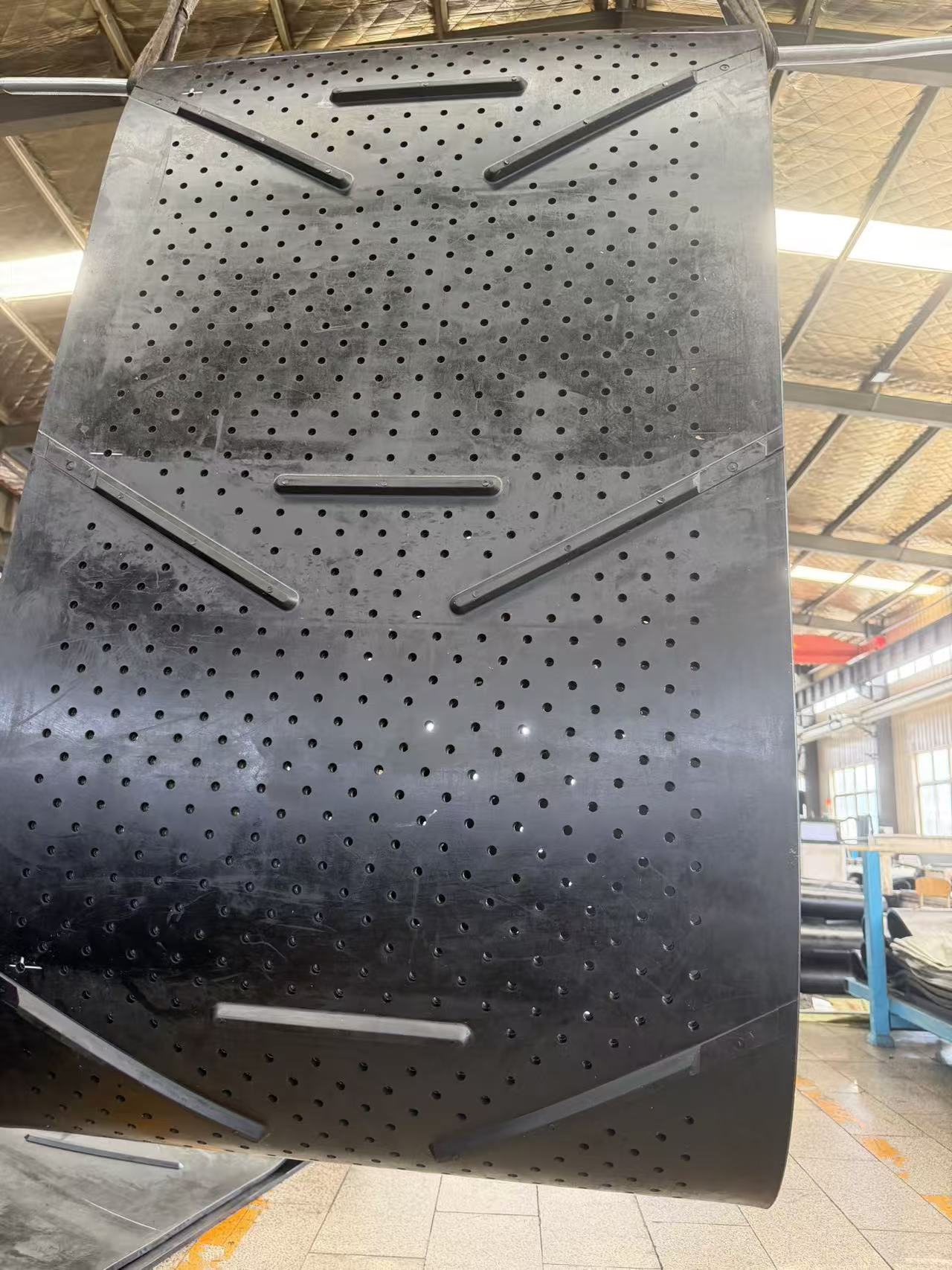 Shot blasting belts