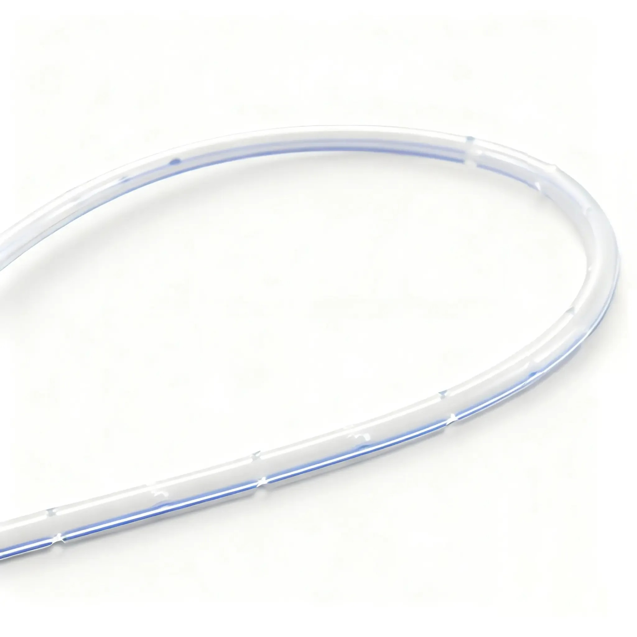 Round-Perforated Silicone Surgical Drainage Tube, Sterile Single Use, 10-24 Fr