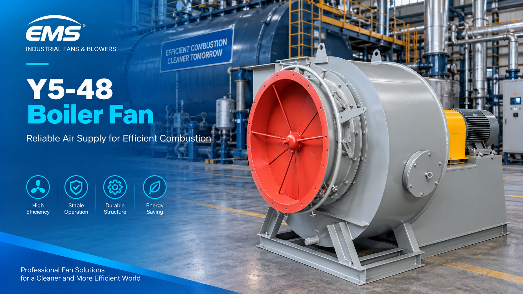 Y5-48 Boiler Centrifugal Induced Draft Fan