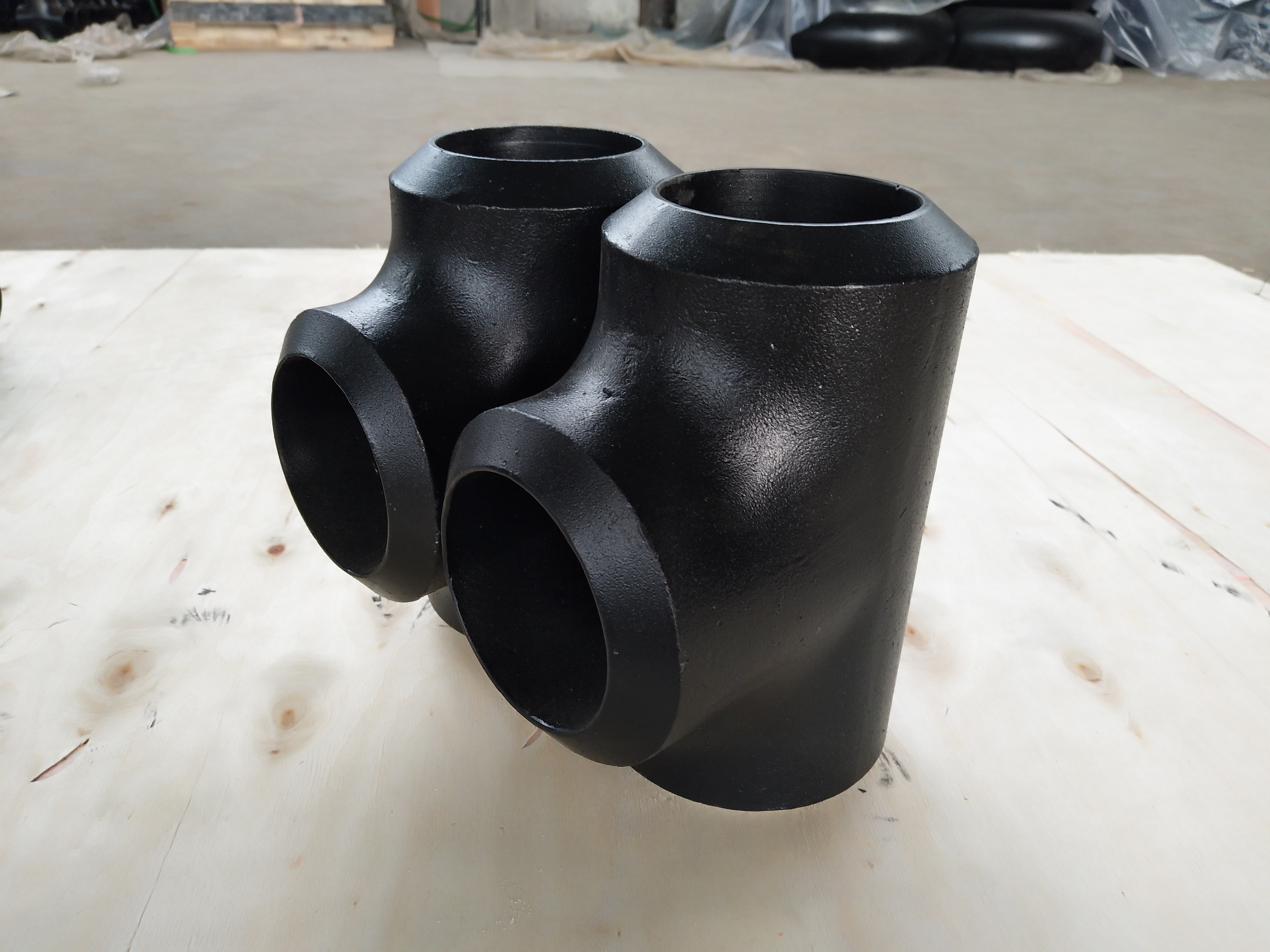 steel pipe tee butt welding carbon steel