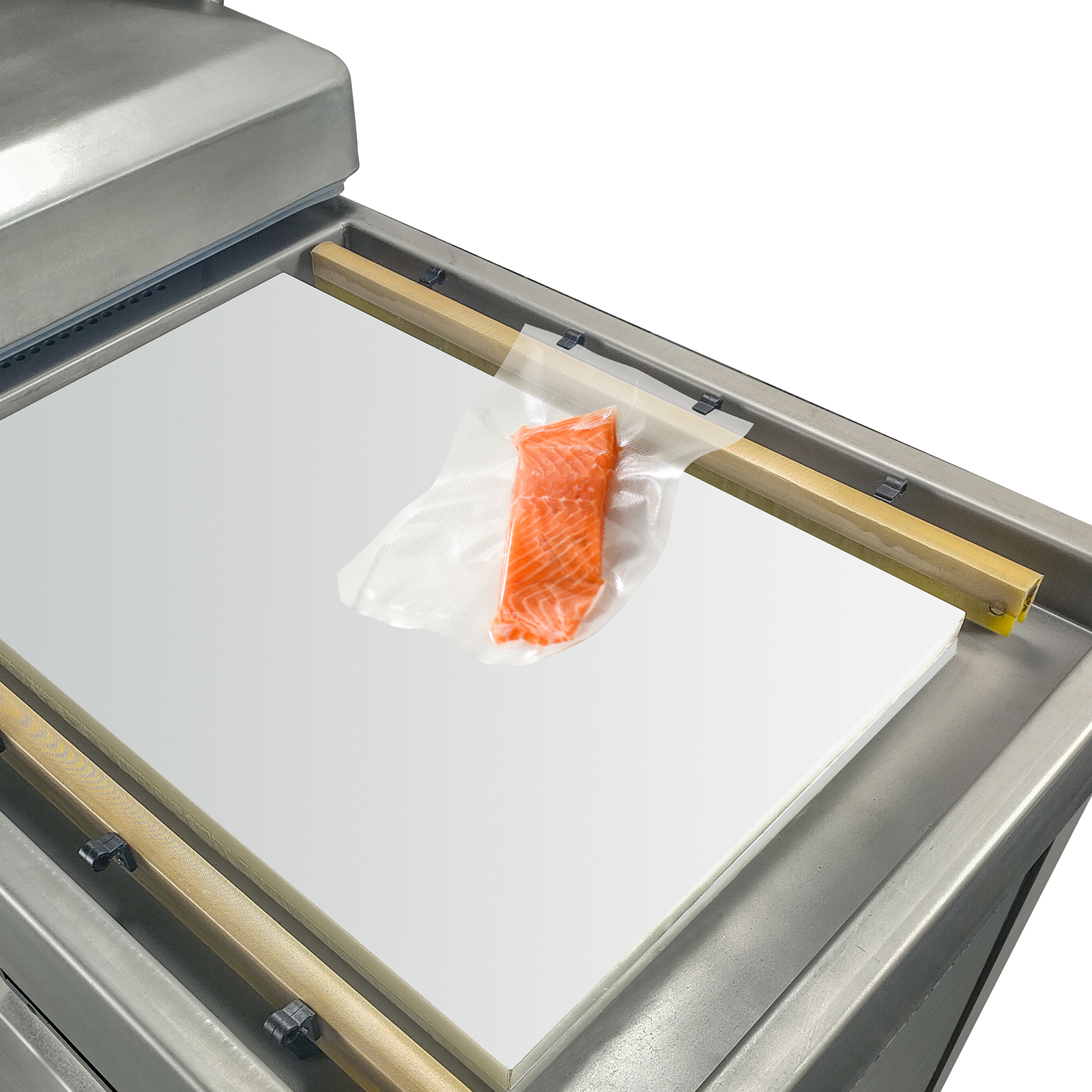 Commercial Double Chamber Vacuum Sealing Packaging Machine Sealer with Piston Wireless Welding and Individual Electrical Box