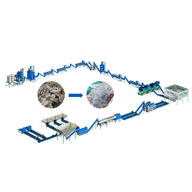 Good Price Fibre Grade PET Bottle Washing Line with Accessible Components