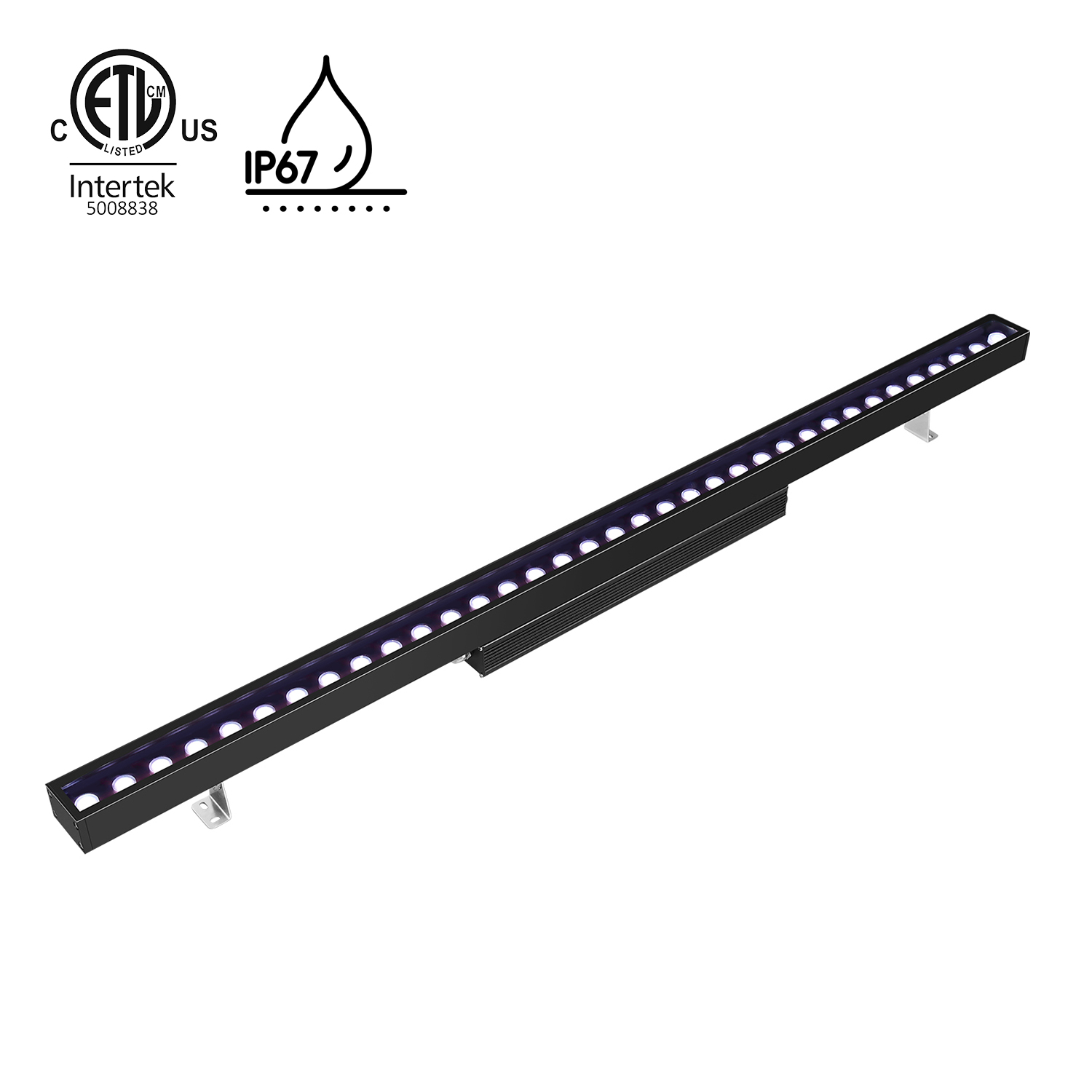 ETL RGBW LED Wall Washer Light 