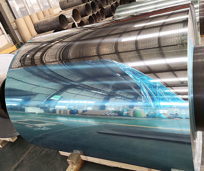 Polished aluminum mirror coil for sale 1050 1100 3003 5052 high brightness mirror aluminum coil