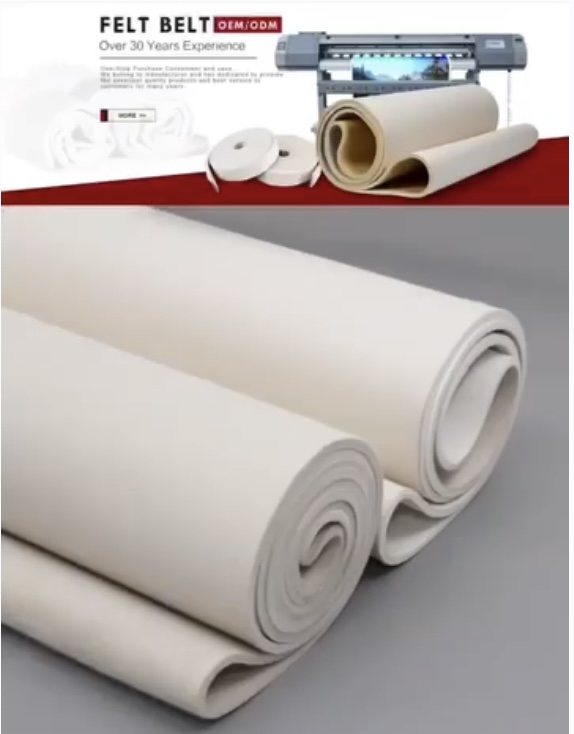 Woolen Felt , Saree Roll Polishing Felt, Laundry Machine / Ironing Felt
