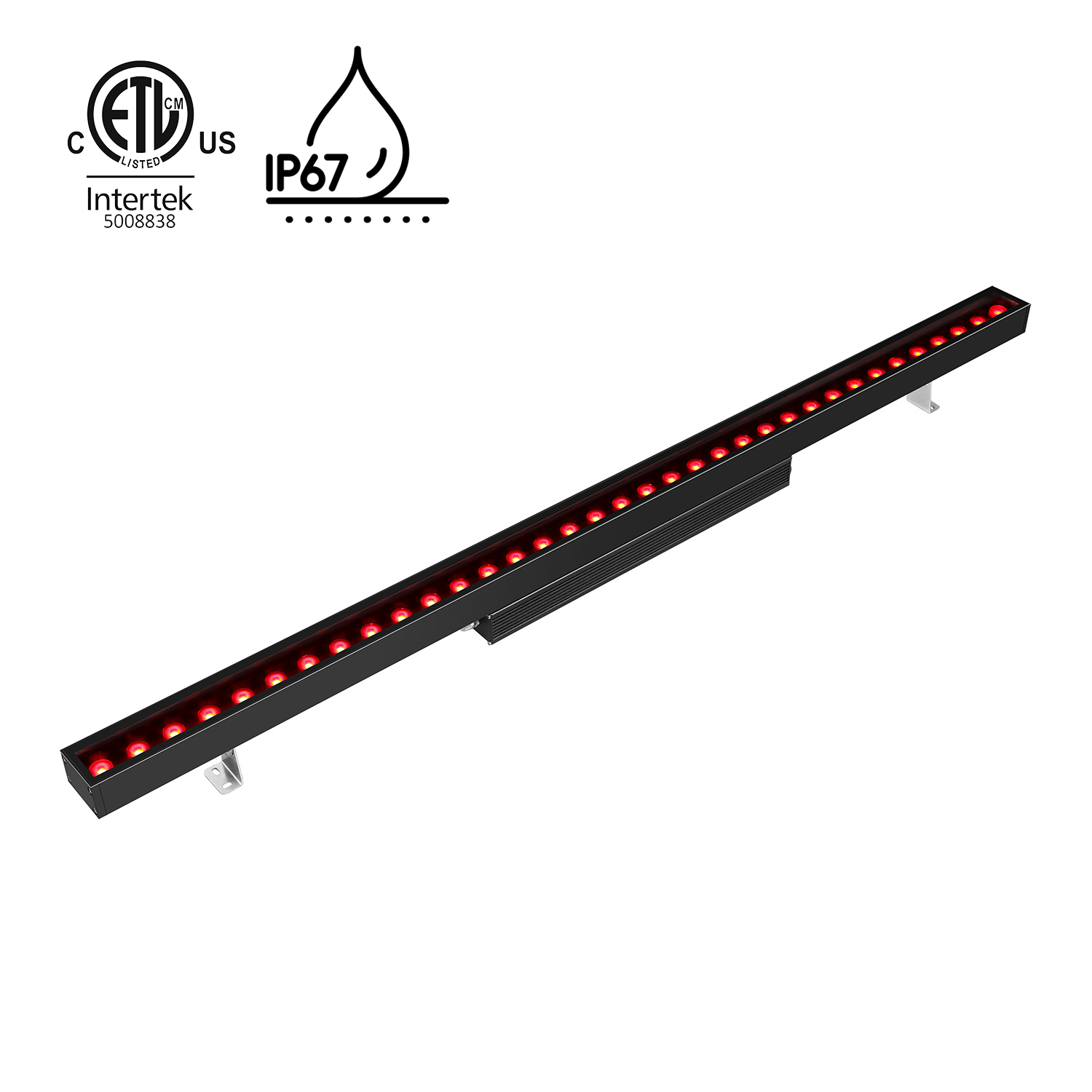ETL RGBW LED Wall Washer Light 