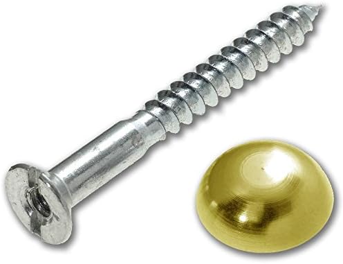 Brass Mirror Screws