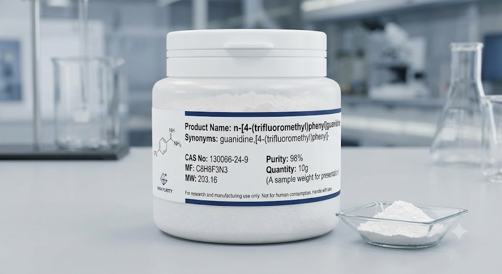 N-[4-(trifluoromethyl)phenyl]guanidine Cas 130066-24-9