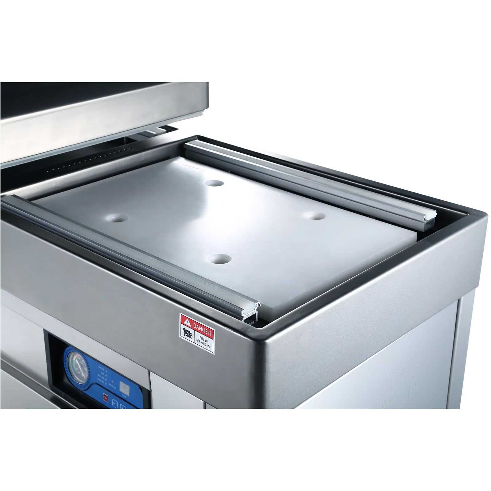 Commercial Double Chamber Vacuum Sealing Packaging Machine Sealer with Piston Wireless Welding and Individual Electrical Box