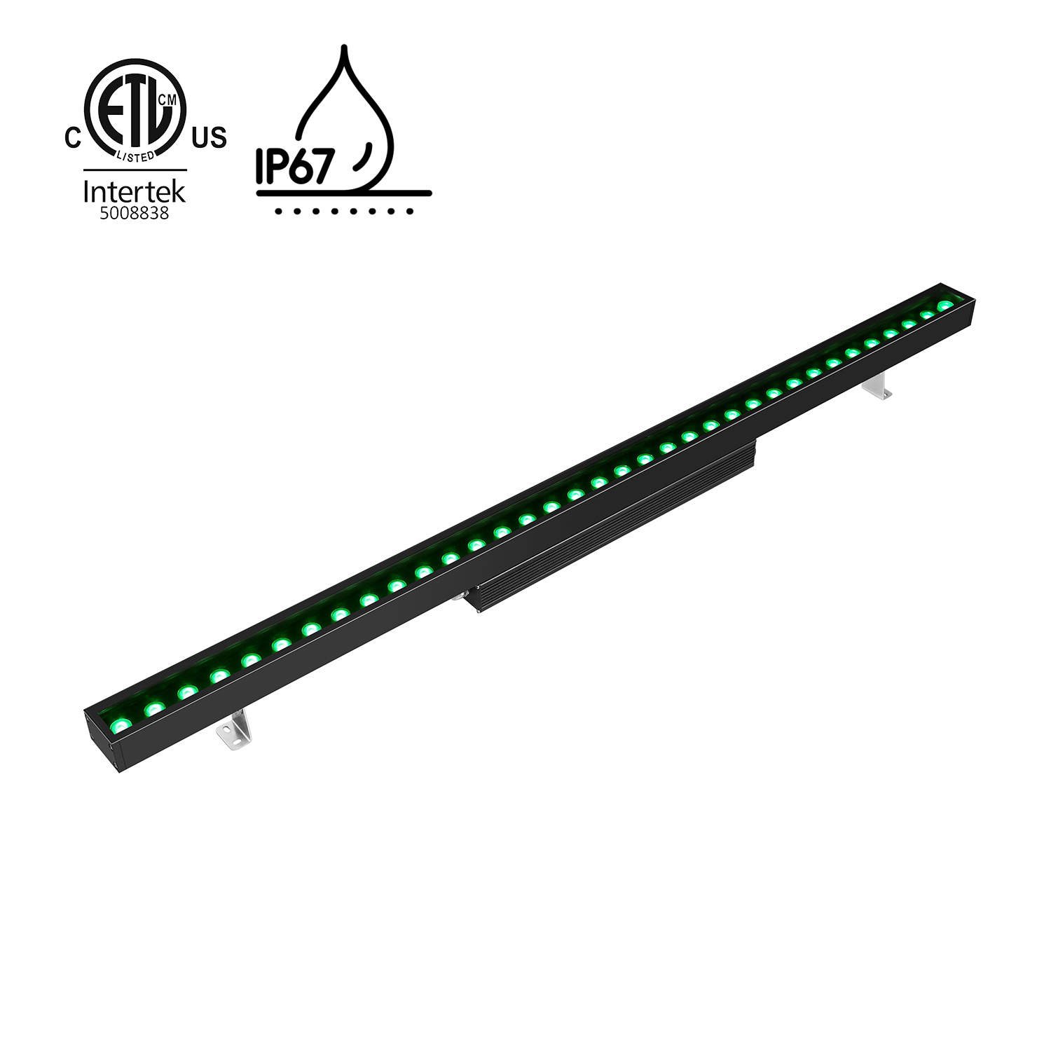 ETL RGBW LED Wall Washer Light 