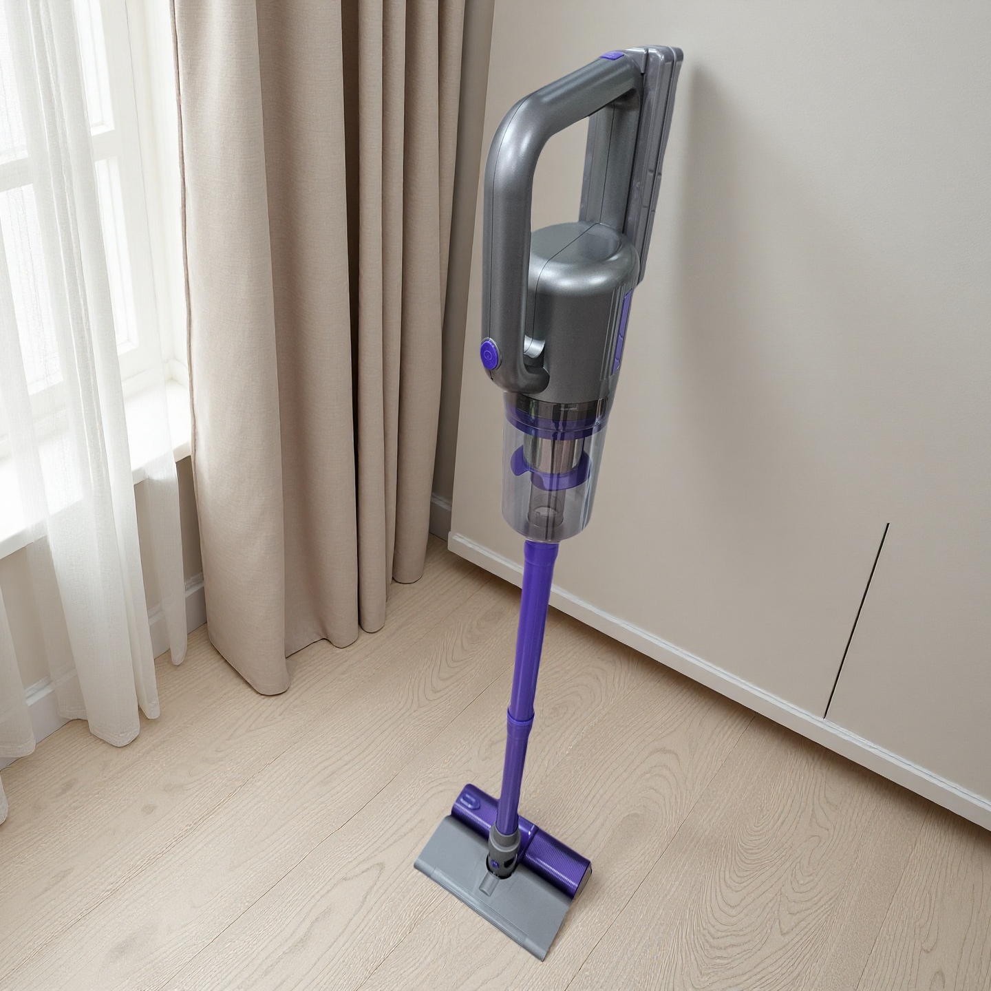 Portable Cordless Vacuum Cleaner - 46,000 RPM, 14.8V, 11500Pa Suction Power